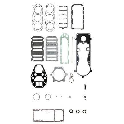Rareelectrical - Powerhead Gasket Kit Compatible With 2001-2006 Mercury V6 Sport Jet 240Hp 2.5L 3.501" Bore Outboard
