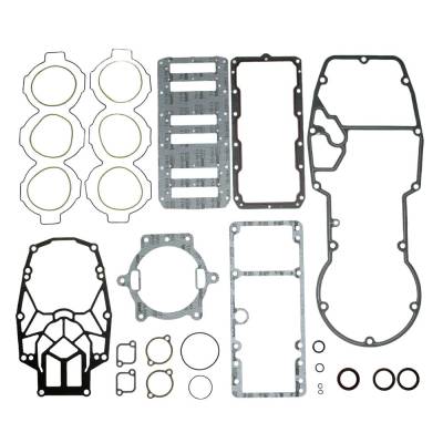 Rareelectrical - Powerhead Gasket Kit Compatible With 2002-2006 Mercury V6 Sport Jet 250Hp 3.0L 3.6265" Bore Outboard
