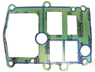Rareelectrical - Cylinder Base Gasket Compatible With Yamaha Mercury Mariner 9.9Hp 15Hp 2-Cyl 2-Stroke Outboard