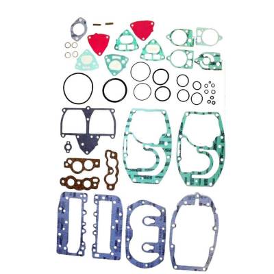 Rareelectrical - Powerhead Rebuild Kit Compatible With 1972-1993 Mercury Mariner 2-Cyl 2.875" Cross Flow 40Hp