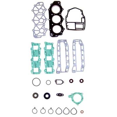 Rareelectrical - Complete Gasket Kit Compatible With 1992-1994 Yamaha 3-Cylinder 40-50Hp 2.638" Bore 2-Stroke Jet