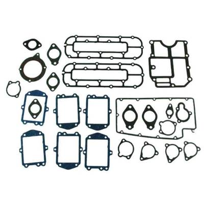 Rareelectrical - Powerhead Gasket Kit Compatible With 1988-2000 Suzuki Dt75 Dt85 Pu85 Jet 75Hp 85Hp 3-Cyl 3.307" Bore