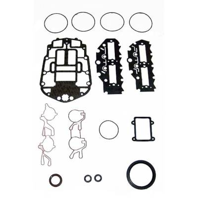 Rareelectrical - Powerhead Gasket Kit Compatible With 1995-2006 Johnson Evinrude 90 115 Hp V4 60 Degree 1998-2001 100