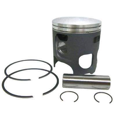 Rareelectrical - Platinum Piston Kit 65Mm Bore Compatible With 1987-2006 Yamaha Banshee 350 Yfz350 347Cc 2-Stroke