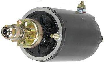 Rareelectrical - New Starter Motor 12V Pmdd Ccw 9-Tooth Compatible With 1980-2000 Johnson Outboard 20Hp 25Hp 28Hp