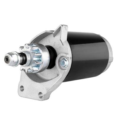 Rareelectrical - 12V Starter Compatible With 1984-1999 New Holland L250 Skid Steer Onan B43g John Deere 316 318 420