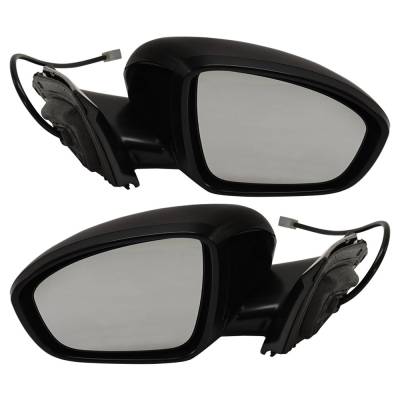Rareelectrical - New Pair Of Mirror Compatible With Nissan Altima Sr Platinum Advance Edition One S Sl Sv Exclusive