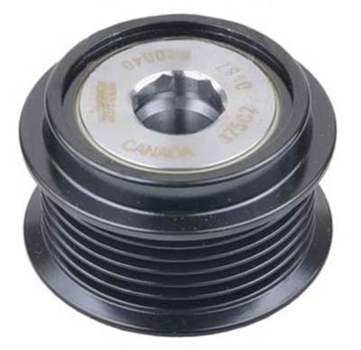 Rareelectrical - New Clutch Pulley Compatible With Alternators For Saab 9-5 1042118160 0210401380 55567913