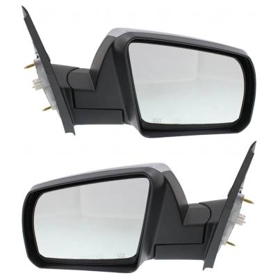 Rareelectrical - New Pair Of Mirror Compatible With Toyota Tundra Limited Extended Cab Pickup 4-Door 5.7L 2014 2015