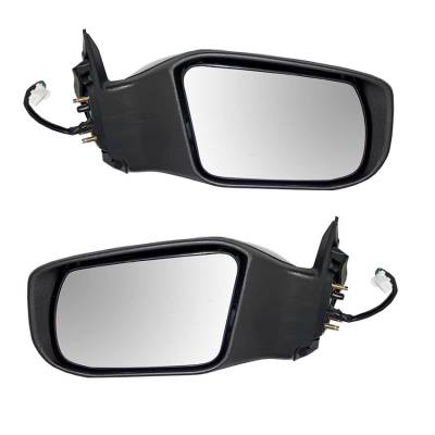 Rareelectrical - New Left Driver & Right Passenger Side Door Mirror Fits 2013-2018 Nissan Altima Power Ni1321225