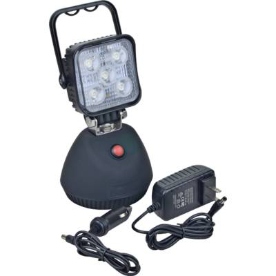 Rareelectrical - Rechargeable Magnetic Led Flood Work Light 15W 650 Lumens Usb Ac Charging Heavy Duty Waterproof 3-4