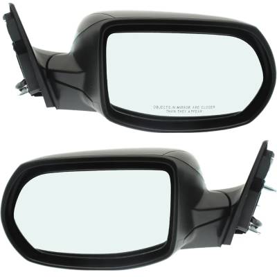 Rareelectrical - New Left Driver & Right Passenger Side Door Mirror Fits 2017-2022 Honda Cr-V Power 76201-T0a-A11zc
