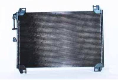 Rareelectrical - A/C Condenser Compatible With 2003-2009 Buick Rainier Chevrolet Trailblazer Chevrolet Trailblazer
