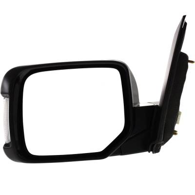 Rareelectrical - New Left Mirror Compatible With Honda Pilot Touring Sport Utility 4 Door 3.5L 2009 2010 2011 2012