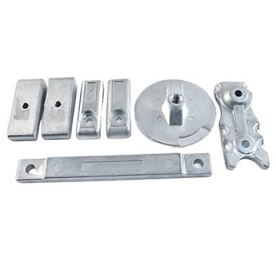 Rareelectrical - Aluminum Anode Kit Compatible With Mercury Verado 350/400Hp Sterndrive Saltwater/Brackish Galvanic