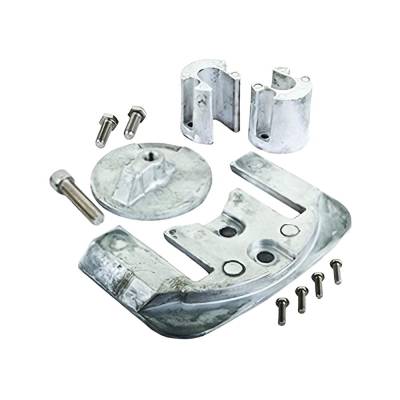 Rareelectrical - Zinc Anode Kit Compatible With Mercruiser Bravo Ii/Iii Sterndrive Saltwater Galvanic Protection