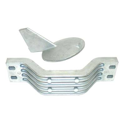 Rareelectrical - Zinc Anode Kit Compatible With Yamaha 150-200Hp Hpdi Marine Boat Saltwater Sacrificial Galvanic