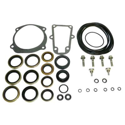 Rareelectrical - Outboard Gearcase Gearcase Seal Kit Compatible With 1977-2010 Johnson Evinrude 75-250Hp V4 / V6