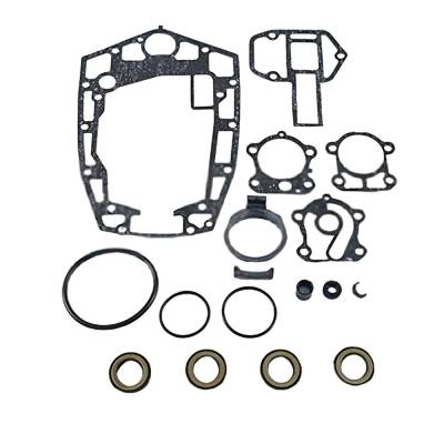 Rareelectrical - Outboard Gearcase Seal Kit Compatible With 1984-2009 Yamaha 75-90Hp 3-Cyl 3.228" Bore 2-Stroke