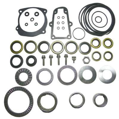 Rareelectrical - Lower Unit Bearing Seal Kit Compatible With 1973+ Johnson Evinrude V4 V6 V8 75-300Hp Crossflow
