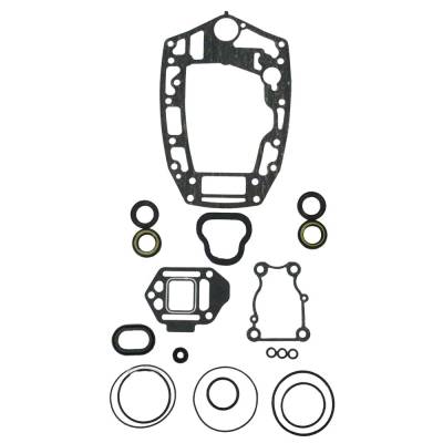 Rareelectrical - Lower Unit Gearcase Seal Kit Compatible With 1995-2008 Yamaha 40-50Hp 3-Cyl 2.638" Bore 2-Stroke