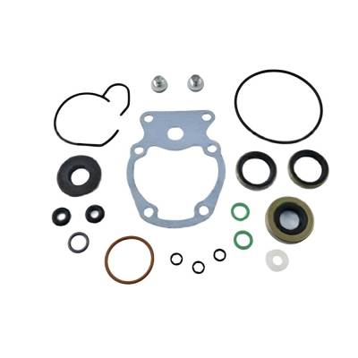 Rareelectrical - Lower Unit Gearcase Seal Kit Compatible With 2009-2020 Evinrude 15-30Hp 2-Cyl E-Tec 2-Stroke