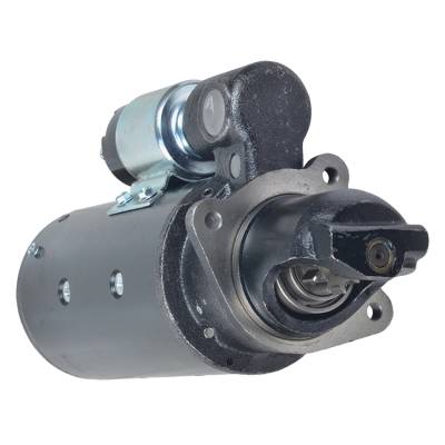 Rareelectrical - New Direct Drive 12V Starter 10T Cw Compatible With 1963-1977 Hyster Forklift H-300A P-150A P-165A