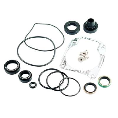 Rareelectrical - Outboard Gearcase Seal Kit Compatible With 1989-2005 Johnson Evinrude 40-50Hp 2-Cyl Looper 3.187"
