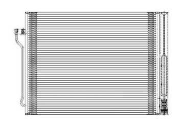 Rareelectrical - New Ac Condenser Compatible With 2010 2011 2012 Bmw 528I 550I 650I Pfc Bm3030128 64 53 9 219 843 64
