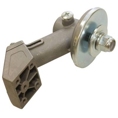 Rareelectrical - Gearhead Assembly For Stihl Trimmers 25.4Mm Drive Tube 5.25Mm Square Drive Shaft M10x1.0 Lh