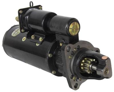 Rareelectrical - Engine Starter Compatible With Fiat-Allis Fg-75 Fg-85 Fg-95 Graders John Deere 6619 Engine 24V Cw