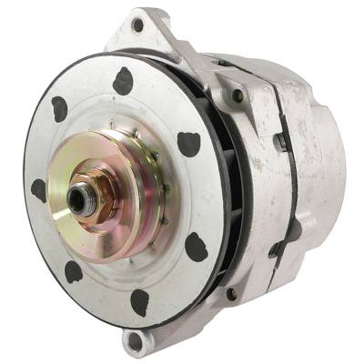 Rareelectrical - New 12Si Alternator 78 Amp 12 Volt External Fan 3-Wire Compatible With John Deere Marine 4039Dfm
