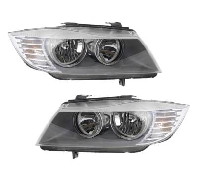 VALEO - New OEM Valeo Halogen Headlight Pair Compatible With Bmw 328I 335I 2009-12 63117202577 44811