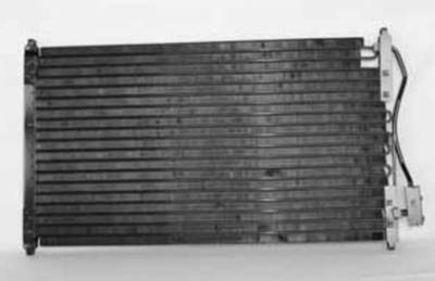 Rareelectrical - New A/C Condenser Compatible With 1999-2004 Ford Mustang 4.6L 3.8L 3.9L V8 V6 Fo3030115 1R3z 19712