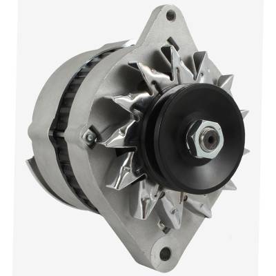 Rareelectrical - New 55 Amp Alternator Compatible With 1962-1971 Jeep Truck Cj5 Cj6 Commando 12V 55A Leece Neville
