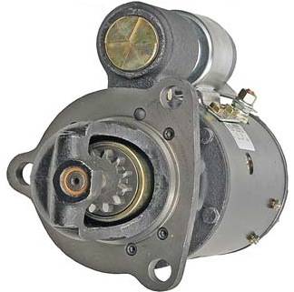 Rareelectrical - New 12V 12 Tooth Starter Compatible With 1975-1984 Clark 35C 45C 55B 55C Tractor Shovel W/Detroit