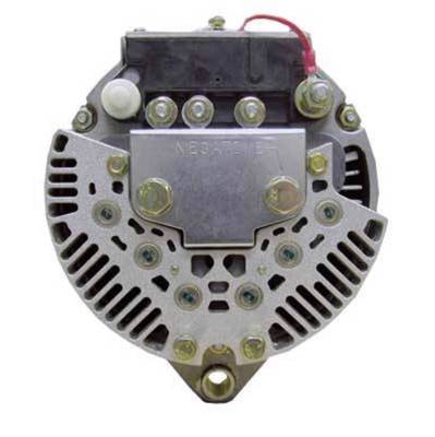 Rareelectrical - New 12V 270 Amp High-Output Alternator Compatible With Fire Truck Ambulance Emergency Vehicle Blue