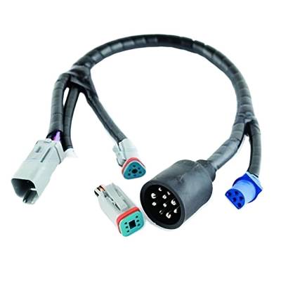 Rareelectrical - Outboard Engine Adapter Harness Compatible With Johnson Evinrude Marine Engine Adapts 1996-2016