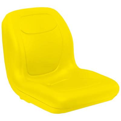 Rareelectrical - Yellow High Back Seat Compatible With John Deere Gator Tx Xuv Hpx Te Th Ts Am133476 Vg11696 Am121752