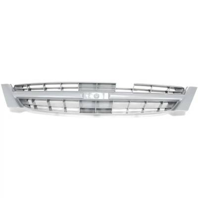 Rareelectrical - Gray Grille Assembly Compatible With 1997-1999 Nissan Maxima Gle 3.0L (97-99) Gxe (97-99) Se Vq30de