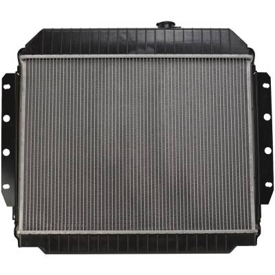 Rareelectrical - Radiator Compatible With 1966-1979 Ford F-100 F-250 F-350 Bronco Pickup Truck 4.9L L6 5.0L 5.8L 5.9L