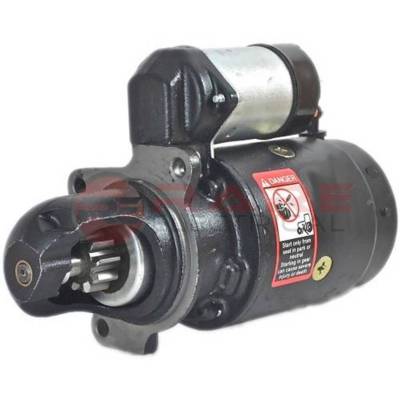 Rareelectrical - New Starter Motor Compatible With Hyster Crane Ke-100 Kerry Krane Continental 1107204 1107295