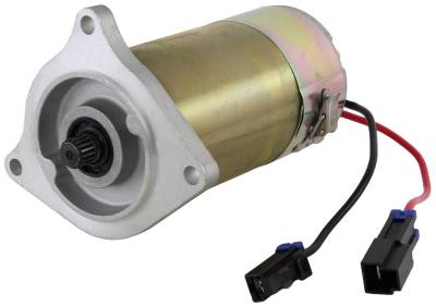 Rareelectrical - Electric Power Steering Motor 36V 48V Nissan 29210-41H00 Forklift Replacement Part 18 Spline 3.287"