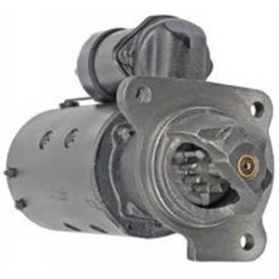 Rareelectrical - 12 Volt Dd Starter Compatible With 1986-1992 Massey Ferguson Mf-30E Mf-40E Industrial Mf-50U Tractor