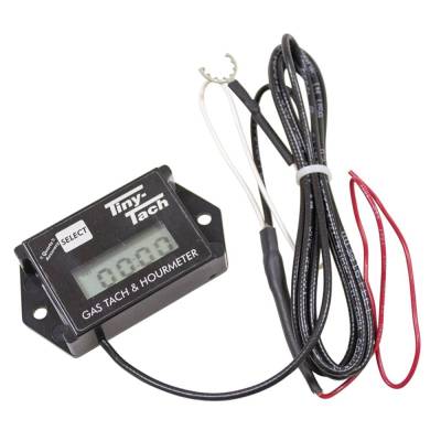 Rareelectrical - Tachometer Compatible With All Gasoline Engines Single Cylinder V8 Fuel Injected Riding Mowers Lawn
