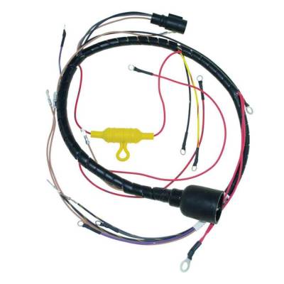 Rareelectrical - Wiring Harness 1986-1987 Compatible With Johnson Evinrude 200Hp 225Hp V6 Looper 2-Stroke Outboard