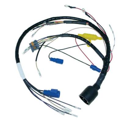 Rareelectrical - Engine Wiring Harness 1991-1994 Compatible With Johnson/Evinrude 150-175Hp V6 Cross Flow Optical