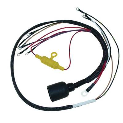 Rareelectrical - Engine Wiring Harness 1976-1978 Compatible With Johnson/Evinrude 150-235Hp V6 Cross Flow 3.500" Omc