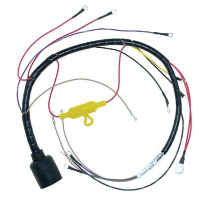 Rareelectrical - Internal Engine Wiring Harness Compatible With 1985 Johnson Evinrude 120-140Hp V4 Looper Tl/Tx