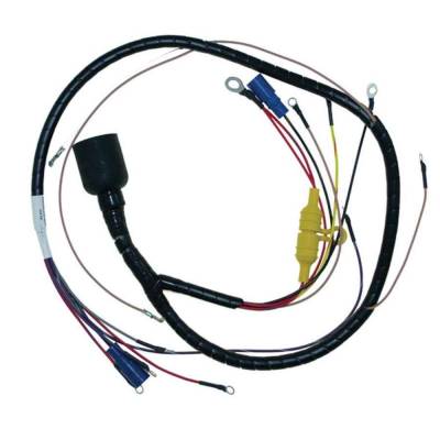 Rareelectrical - 1985 Engine Wiring Harness Compatible With Johnson Evinrude V6 Cross Flow 150-235Hp 3.500" Omc